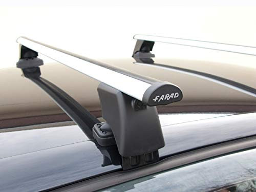 Dachträger BS + ALU für Nissan Note (5 Türer) ab 2013 Aluminium Dachgepäckträger, Wildträger ohne Dachreling