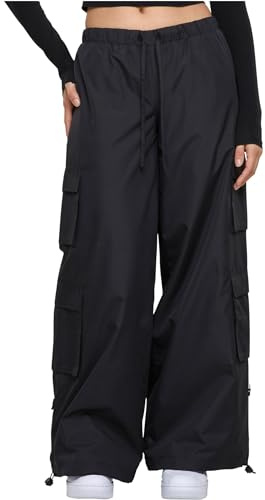 Urban Classics Damen Hose Ladies Ripstop Double Cargo Pants Black M