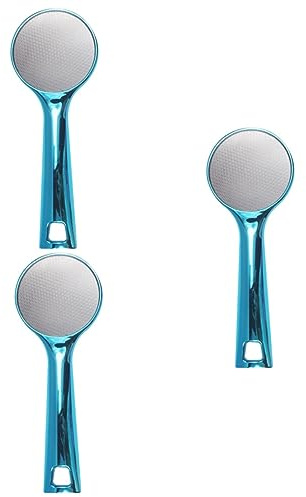 FRCOLOR 3stücke Langanhaltender Fußpflege-nagelfräser Dualseitige Nano-glas-fußfeile Für Entfernung Von Hornhaut Waschbar Mit Rutschfestem Griff Für Frauen Und Männer Blau