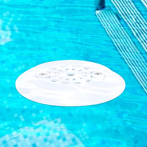 Gavigain Bodenablauf,Pool Hauptablauf Liner Pool Hauptablauf Bodenablauf für unterirdischen Pool,Schwimmbad im Boden Hauptablauf Bodenablauf Wasserzulauf Entwässerung Zubehör für Schwimmbad(1.5inch)