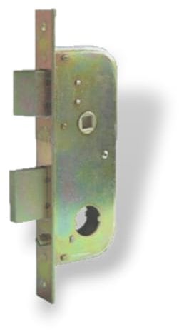 Briconess.com Serratura in Acciaio zincato Senza Cilindro per Porte e cancelli in Ferro WELKA 06730000