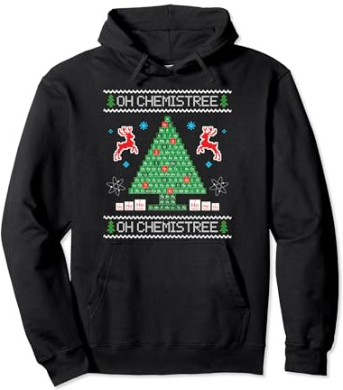 OH CHEMISTREE - Periodensystem Chemie Weihnachtsbaum Pullover Hoodie