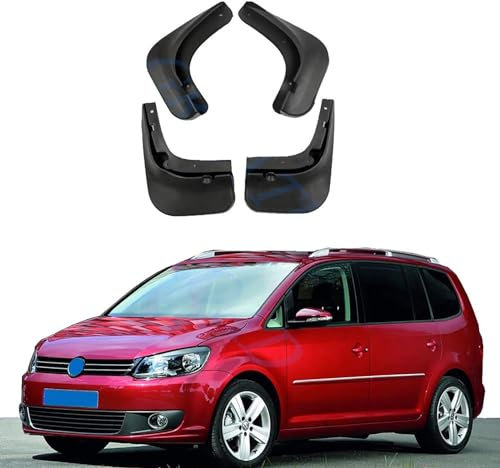 OZTERN 4 Stück Schmutzfänger, kompatibel für Vw Touran 2011-2015, Spritzschutzabdeckung, Kotflügel, Regen- und Schneeschutz-Bodykit