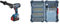 Bosch Professional BITURBO GSR 18V-150 C Cordless Drill/Driver (max. Torque of 150 Nm, in L-BOXX 136) + 40-Pieces Drill Set (Extra Hard Screwdriver Bits, with Universal Holder)
