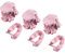 Landrain Keine Haarschäden Bun Bons Heatless Curls, Blowout Hair Curler No Heat Overnight geeignet für Alle Haartypen
