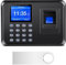 Diseleri Rilevatore Presenze con Impronta Digitale, Orologio per Dipendenti, Timbratura in Macchine per Piccole Imprese, per LCD 2,4, Check-in con Disco U da 8G, Tutto in italiano - Registratori