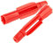 tecuro Hohlraumdübel Knotendübel 10,0 x 60 mm - 50 Stück - Universaldübel für Beton, Vollstein, Hohllochziegel, Hohlblockstein, Porenbeton, Gipskartonplatte, Gipsfaserplatte - Kunststoff rot