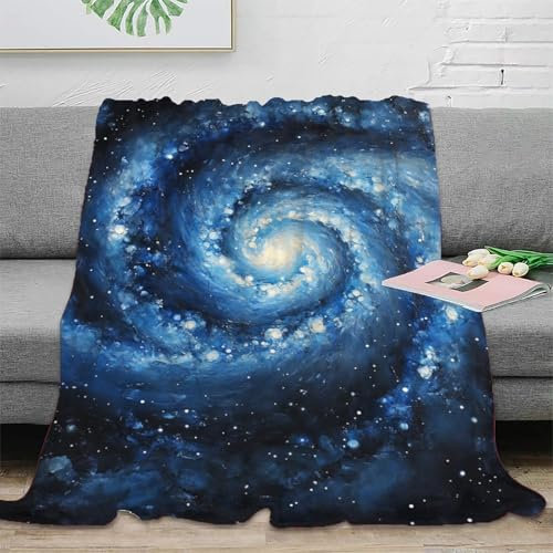 DHBANEIOK Galactic Nebula Gaming Blanket 3D Design Bed Blanket Bedding Decorative Super Soft Warm Bed Blanket for Bed Couch Blanket 50x60inch(127x152cm)