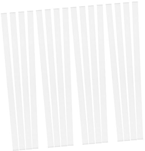 Operitacx 20piezas Tiras Adhesivas Termofusibles Para Encuadernación Rápida De Libros y Documentos Suministros De Encuadernación Térmica