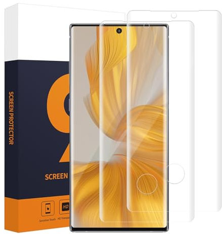 Carantee 2 Stück für Panzerglas für Samsung Galaxy Note 10 Plus Schutzfolie, 3D Hohe Auflösung Folie für Galaxy Note 10 Plus Schutzglas, Anti-Blasen Anti-Kratzer Galaxy Note 10 Plus Displayschutzfolie