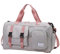 Fitness Seesack, leichter Turnbeutel, Reisetasche, Oxford-Tuch, Trocken-Nass-Trenntasche, große Kapazität, Reisetasche, Herren-Wochenendtasche, Handgepäcktasche, Sporttasche, Reisetasche, grau, Refer
