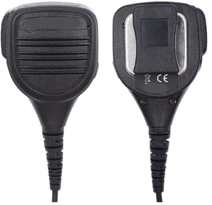 AGPTPYGZFW PMMN4040A Microfono Altoparlante remoto Adatto for Radio Motorola XPR7550e XPR7580e XPR6350/6300 XPR6380 XPR6550/6500 XPR6580 XPR7350/7380(2Pcs Microphone)