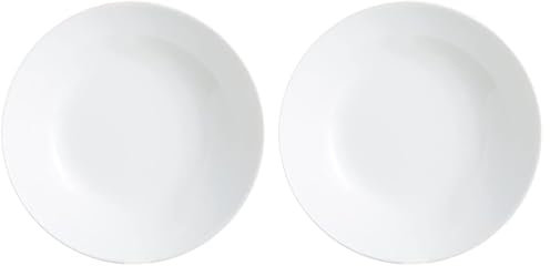 Luminarc Zelie Caja 12 Platos Hondos Opal 20Cm (Paquete de 2)