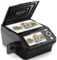 Digitaler Film- und Diascanner– Mit 5-Zoll-LCD-Bildschirm, konvertiert 35-mm- und 110-mm-Filme, Fotos und Visitenkarten in hochauflösendes 22-MP-JPEG, enthält 8-GB-SD-Karte.