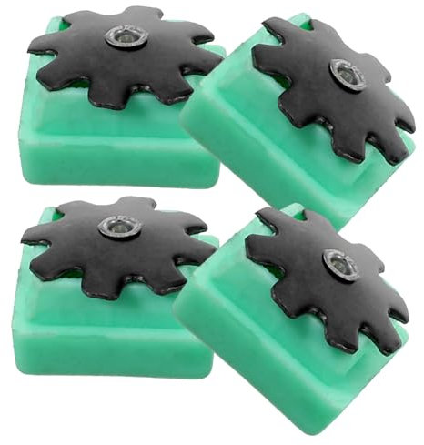 Veemoon 4pcs Renovation Horse Stool Scaffolding Furniture Leg Protectors Pads Non Slip Furniture Pads Scaffold Feet Covers Plastic Feet Sleeves