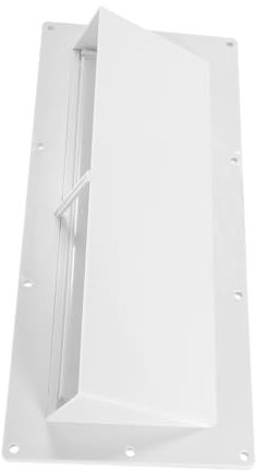 BESTOYARD Rv Entlüftungsabdeckung für Camper und Wohnmobile Weiße Abgasabdeckung für Dunstabzugshauben Schützt vor Schmutz und Externen Elementen Einfache Installation Effektive