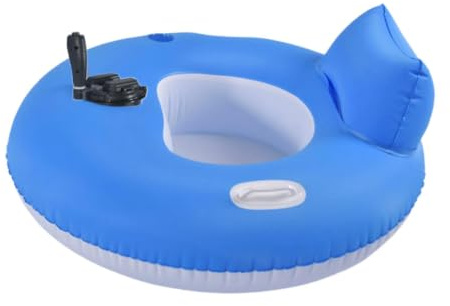 Tumbona Flotante Hinchable Portátil Balsa Eléctrica de Tubing Fluvial con