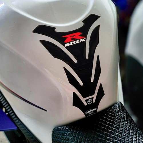 labelbike - 3D Tankpad Aufkleber aus Kunstharz zur Dekoration und zum Schutz des Motorradtanks kompatibel mit Suzuki GSX-R