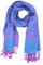 PASKMLNA Pashmina-Schal, Paisleymuster, Jacquard, Stola, Türkis, Lavendel, Large