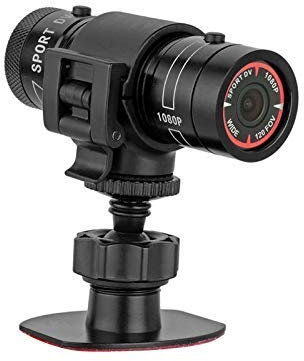 Bicycle Helmet Cameras, HD 1080p Sports Action Camera, Motorcycle Video DV Camcorder, Car Video Recorder, Mountain Mini Action DVR Video Cam, Waterproof Bike Car Recorder for Outdoor Wilderness