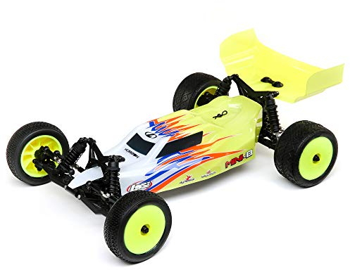 LOSI 1/16 Mini-B 2S 2WD RTR Brushed Buggy (Battery & Charger Included), Yellow