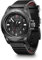 Victorinox Herren Armbanduhr Journey 1884 Ø 43 mm, Swiss Made, Analog Quarz, Wasserdicht bis 200 m, Kautschuk-Armband, Schwarz