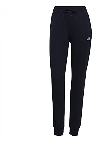 Adidas Womens Pants (1/1) Essentials French Terry Logo Joggers, Legend Ink/White, H07857, 2XL