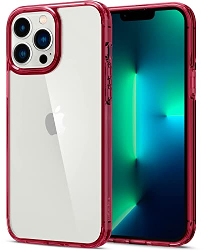 Spigen Ultra Hybrid Case Compatible with iPhone 13 Pro Max - Red Crystal