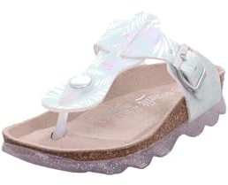 Superfit Jellies Hausschuhe, HELLGRÜN/Silber 7500, 28 EU