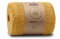Dekomarket Juteband, Tischläufer, Soft Jute, Natur/Farbig 15 cm breit, 10 m Rolle | Tischband Deko Hochzeit rustikal Natur/Farbig (gelb)