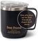 VAHDAM Bestfriend Mug (300ml/10.1oz) Black Reusable Tea & Coffee Mug |18/8 Stainless Steel, Vacuum Insulated Travel Tumbler Cup | Carry Hot & Cold Beverage | Gifts for Women/Men