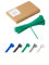 Vert Lot de 100 Attaches Zippées Industrielles de Qualité Supérieure, 200 mm x 4,8 mm, Multifonctionnelles, en Plastique, pour Usage Intérieur et Extérieur, Gestion des Câbles, Fils, Maison, Bureau