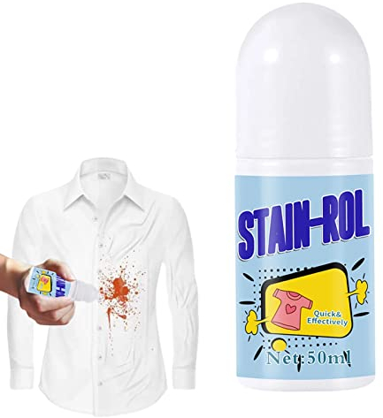 Fleckenentferner Rollkugel Reiniger,Fleckenentferner für Kleidung,Kleiderfleckentferner,Rollperlen-Design,tragbarer Sofort-Fleckenentferner,Ölfleckenentferner Für Kleidung,Effektiv Ölflecken Aus