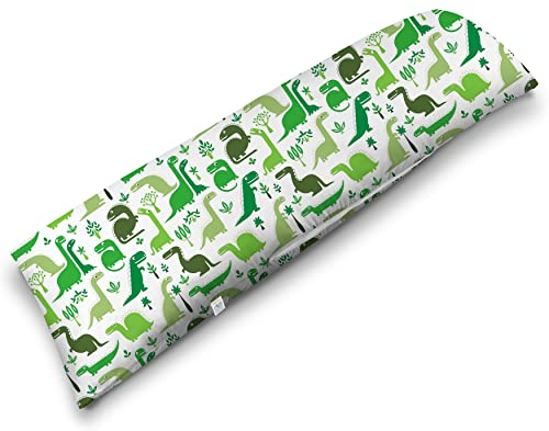 ekmTRADE Seitenschläferkissen 40x145cm Langkissen ergonomisches Schlafkissen, erholsamen Schlaf optimale Druckentlastung, Körperanpassung, für Schwangere, Stillende & Allergiker (43, Kissen mit Bezug)