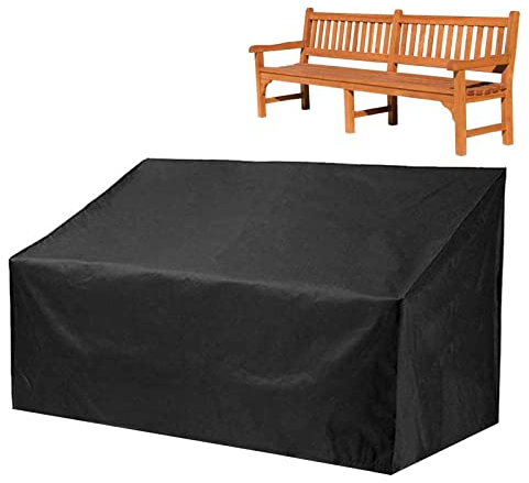 Gartenbank-Abdeckung | strapazierfähige Terrassenbankbezüge mit verstellbaren Kordelzügen | reißfeste Outdoor-Bank-Sitzbezug für Gartenbank, Sofas und andere Möbel