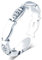 MICGIGI Damen Verstellbarer Ring 925er Sterling Silber Offener Ring Retro Fisch Gestaltung Finger Ring