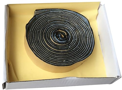 CLKE Butyl-Klebeband, Dichtung für Windschutzscheibe, Karosseriedichtung für Windschutzscheibe, Tür, Scheinwerfer, LKW, Auto, wasserdicht, Butyl-Klebeband, mit Box, 3,2 x 2 cm x 2 mm