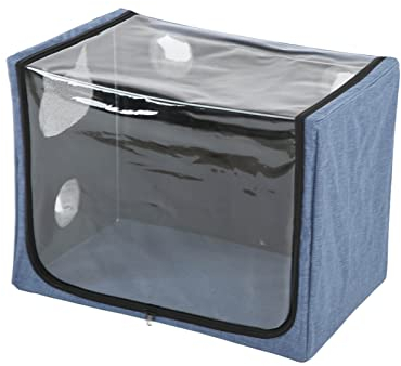 lyrlody Oxford Stoff Faltbare Haustier Atomisierung Box, Tragbare Haustier Sauerstoff Atomisierung, Haustier Aerosolbox Haustier Aerosolnest für Katze Hund Haustiere