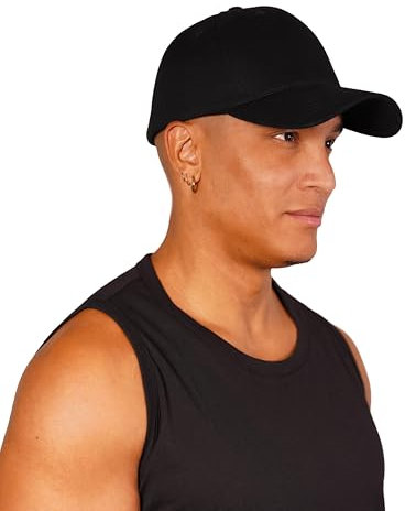 STARK SOUL Basecap Cap „Soulshade“ - Unisex Baseball Cap aus 100% Baumwolle, Schwarz