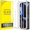 JETech Screen Protector for Google Pixel 9 / Pixel 9 Pro, Tempered Glass Film with Easy Installation Tool, Fingerprint Compatible, HD Clear, 3-Pack