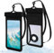 1pcs Funda Impermeable Móvil,Funda para movil Agua,Protector movil Playa,Funda Agua Sumergible,Funda movil acuatica,Bolsa Impermeables Móvil,para iPhone 16 15 14 Samsung S25 S24 Huawei