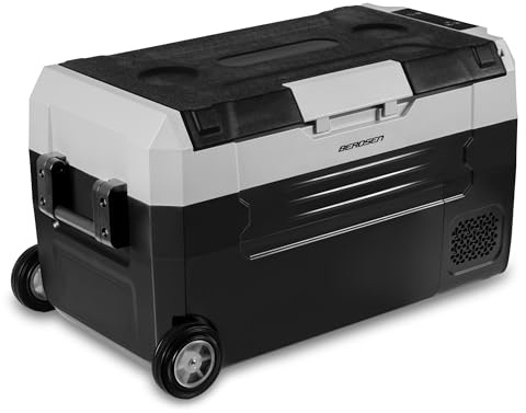 Berdsen Kompressor Kühlbox Auto Camping Gefrierbox Kühlschrank Für Auto LKW Boot Elektrisch Kühlung Bis -20°C Mit Wärmefunktion Bis 20°C Bluetooth App 12V 24V 100-240V Energiesparend 32L