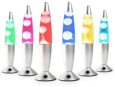 InnovaGoods Mehrfarbige LED Lavalampe Kolemp