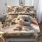AAPZY süßes Schaf Bettwäsche 2teilig - Bettbezüge Sets Mit Kissenbezug, Weich Bettbezug Aus Mikrofaser Für Jungen Mädchen Schlafzimmer Atmungsaktiv Bettdeckenbezug Single (135x200cm)