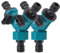 2 Pcs 2 Way Hose Pipe Connector, Garden Hose Splitter with On/Off Valves, Heavy Duty Y-Splitter for Outdoor Watering, Irrigation, Kitchen & Garden Tap