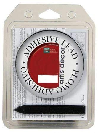 Piombo adesivo per vetri, 6 mm, 10 m, naturale