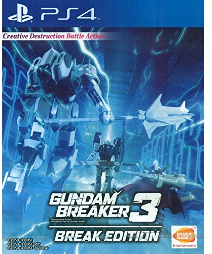 Gundam Breaker 3 Break Edition (English Subtitle) for Playstation 4 [PS4]