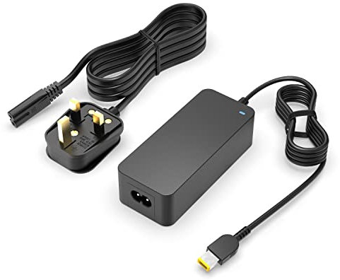 65W AC Charger Fit for Lenovo Thinkpad X1 Carbon T470s T470 T460 T460s T450 T450s X240 X260 X270 X380 ADLX45NDC2A ADLX65NLC2A, Fit for Yoga 260 370 E450 E460 E560 Laptop Power Supply Adapter Cord