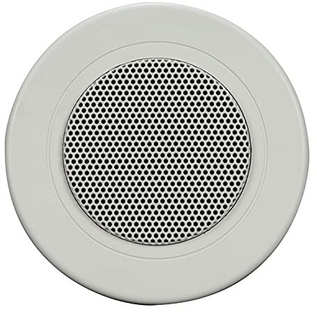 RCF HS 1026 W Cornice bianca Spot-Light altoparlante da soffitto; 6W, 70-100V, filtro HI-PASS