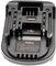 vhbw adattatore compatibile con Stanley utensile/batteria - Per batterie 20 V Li-Ion su batterie 18 V compatibili con Makita dispositivi